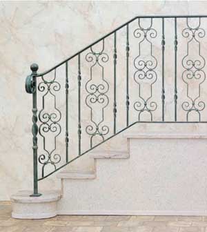 Перила стальные
